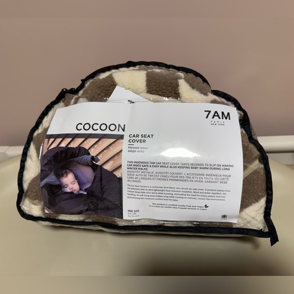 7AM Enfant Car Seat Cocoon - Berber - Picture 4 of 8